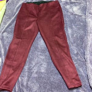 Vera Bradley XL suede High wasted leggings